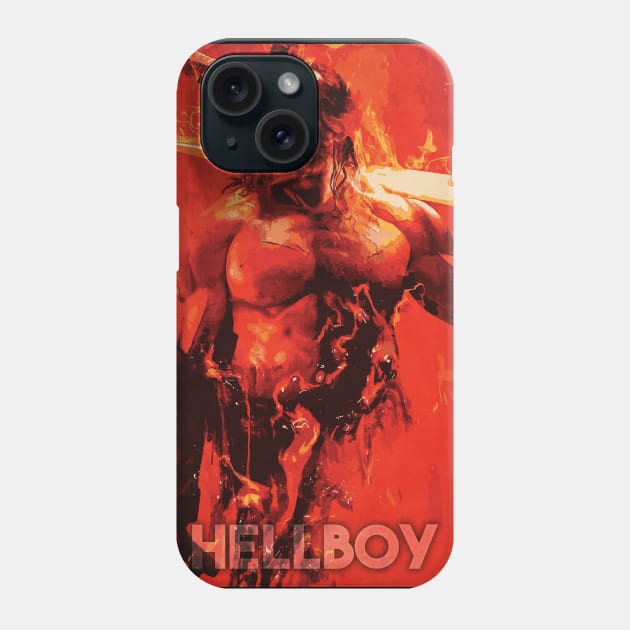 Hellboy Phone Case by Durro