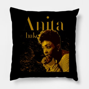 Anita baker \ Old school \ Rnb Pillow