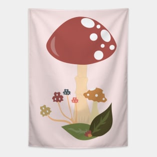 Mushroom pattern Tapestry