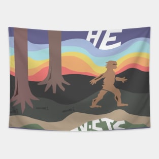 Bigfoot Tapestry