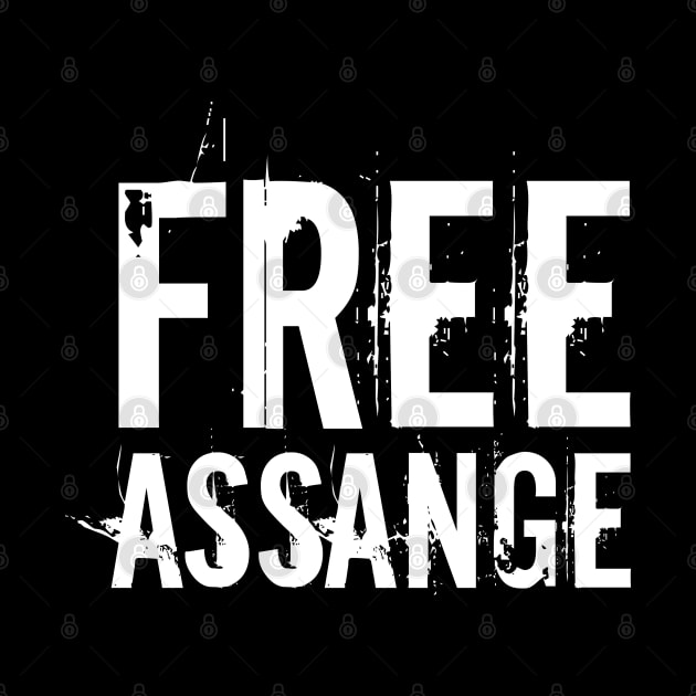 Free Assange #3 by Save The Thinker