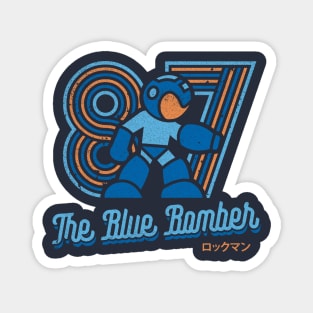 The Blue Bomber Magnet