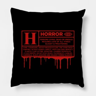 Horror Lover Pillow