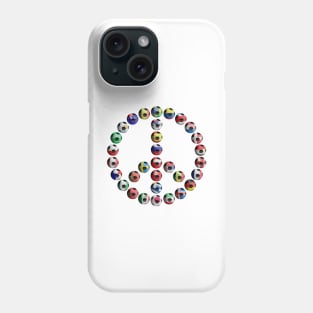 World Game 2018 Peace Symbol Phone Case