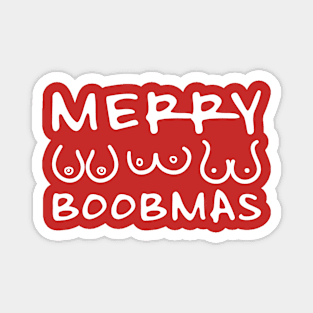 MERRY BOOBMAS Magnet