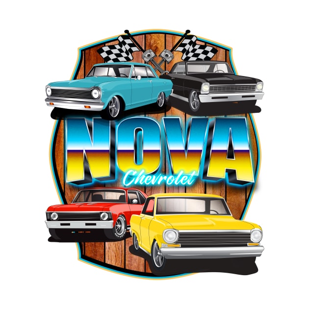 Nova Chevrolet Nova Chevy 2 Chevy 11 by RPM-ART