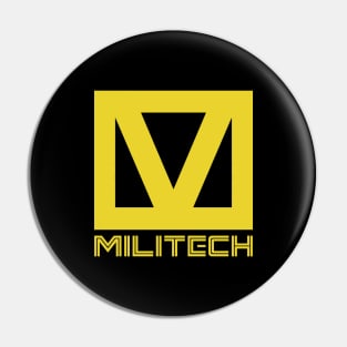 Cyberpunk Militech Logo Pin