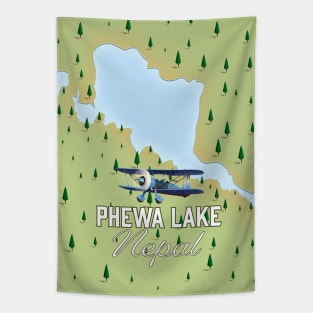 Phewa Lake Nepal Tapestry