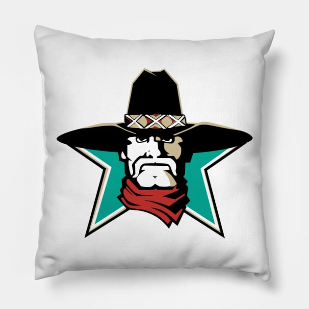 San Antonio Texans Logo Pillow by Hirschof