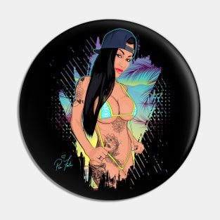 Pia Fonte California Dream Girl Pin