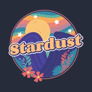 Stardust - Vintage Retro - Bohemian Style T-Shirt