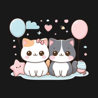 Cat couples T-Shirt