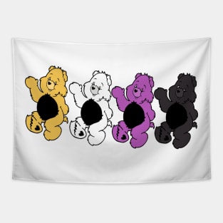 Non Binary Bears Tapestry