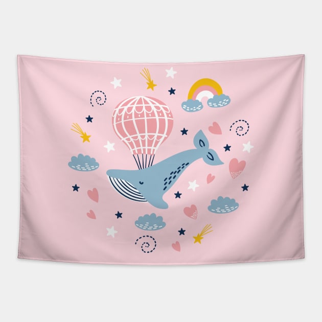 Our Dreams Lift Us Up Tapestry by thepinecones