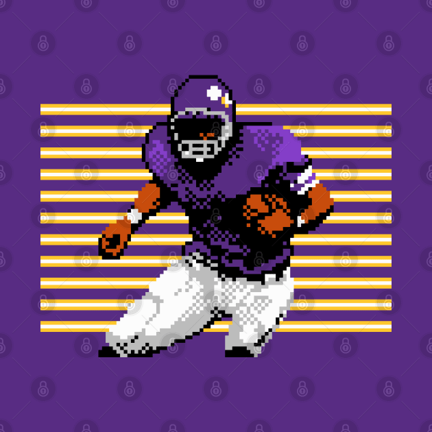 Minnesota Pixel Running Back by The Pixel League