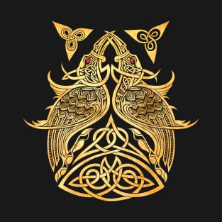 Raven Celtic T-Shirt