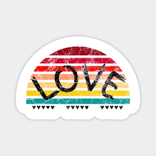 Love Sunset Magnet