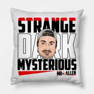 MrBallen Merch Mr Ballen Strange Dark Mysterious Pillow