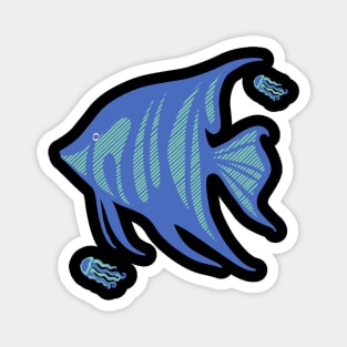 Fish and Friends Magnet