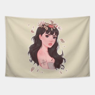 Flower princess Tapestry