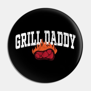 Grill Daddy - BBQ Pit Master Vintage Pin