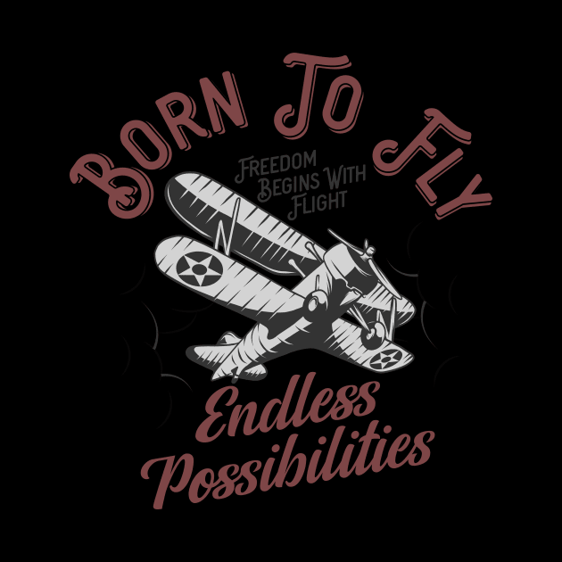 Born To Fly by CyberpunkTees