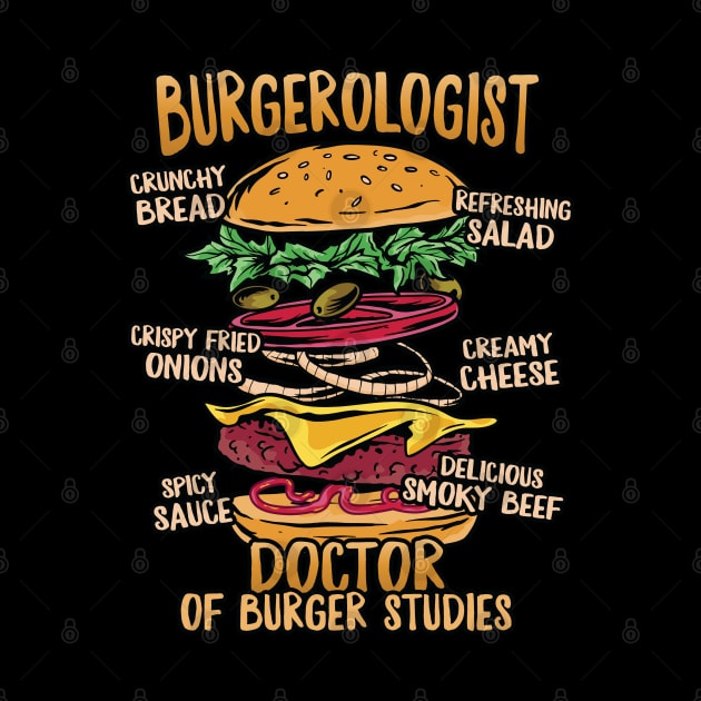 Hamburger Studies - Doctor of Burger Studies Design by Graphic Duster