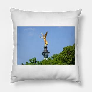 Friedensengel, Munich, Upper Bavaria, Bavaria, Germany, Europe Pillow