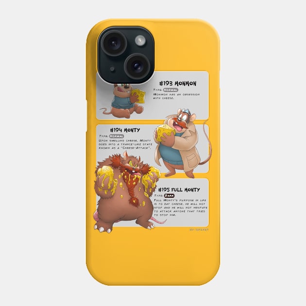 Monty Evolutions Phone Case by disneyevolutions