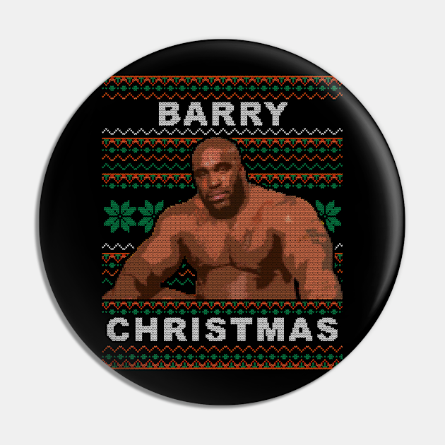 Barry Wood Ugly Christmas Sweater - Barry Wood - Pin