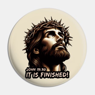 John 19:30 It Is Finished Pin