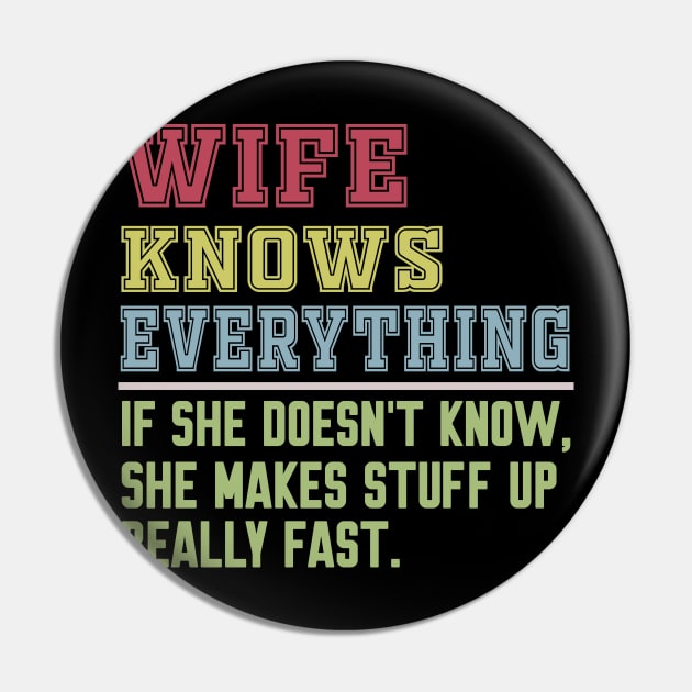 Wife knows everything vintage Pin by Work Memes