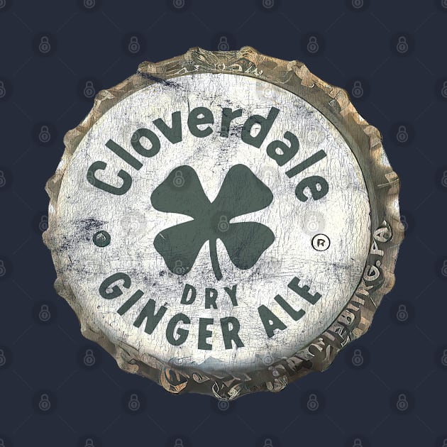 Cloverdale Dry Ginger Ale --- Brewery Logo -- Vintage Aesthetic by CultOfRomance