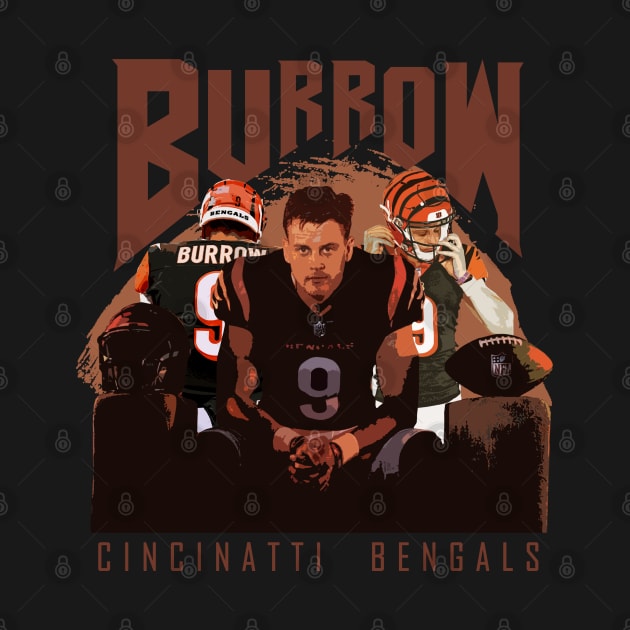 joe burrow - cincinnati bengals by Claessens_art