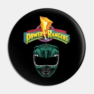 power ranger green head Pin