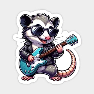 Possum Guitarist Magnet