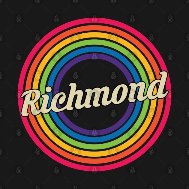 Richmond - Retro Rainbow Style by MaydenArt