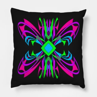 Abstract Butterfly Pillow