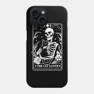 The cat lover - funny tarot cat Phone Case