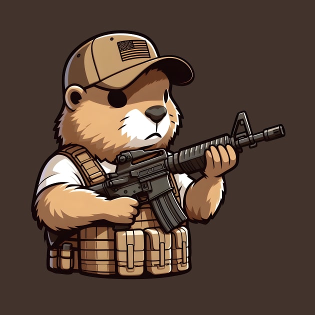 Tactical Groundhog by Rawlifegraphic