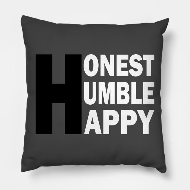 Humble Mindset t-shirt Pillow by Day81