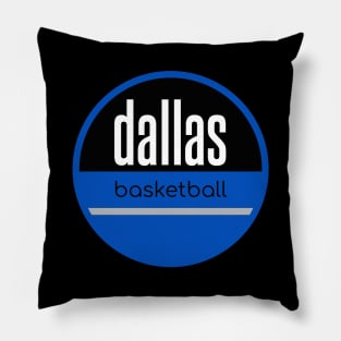 Dallas basketball Pillow