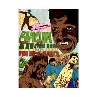 Blacula vs Niggula by Curtis Wilcox T-Shirt