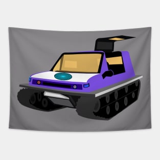 Snowmobile Tapestry