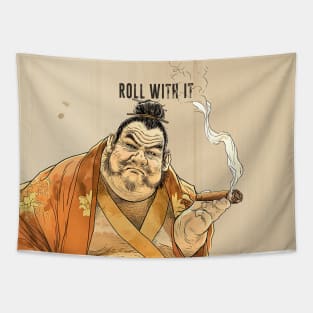 Puff Sumo: Roll With It and Chill Tapestry