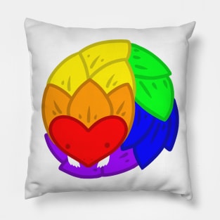 Pride Pangolin - Rainbow Pillow