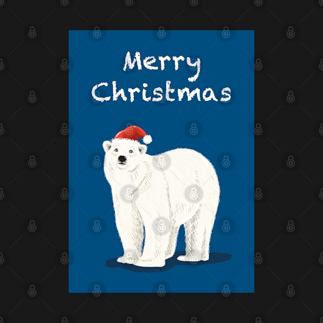 Merry Christmas Polar Bear by AdamRegester