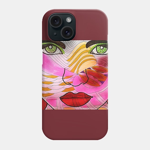 MARY 10 Phone Case by JUANGOMY