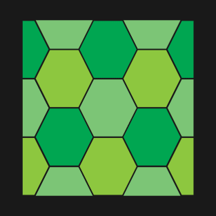 Green Hexagon T-Shirt