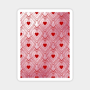 HEARTBEAT Happy Valentines Day. Magnet